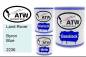 Preview: Land-Rover, Byron Blue, 2236: 1L Lackdose + 1L Klarlack + 500ml Härter - Set, von ATW Autoteile West.